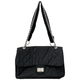 Цепь, вместительная и большая сумка на одно плечо, в стиле Шанель, на цепочке, популярно в интернете