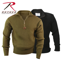 Rothco brass half chain commando knitted thread sweater American version autumn and winter warm 3370 made in India