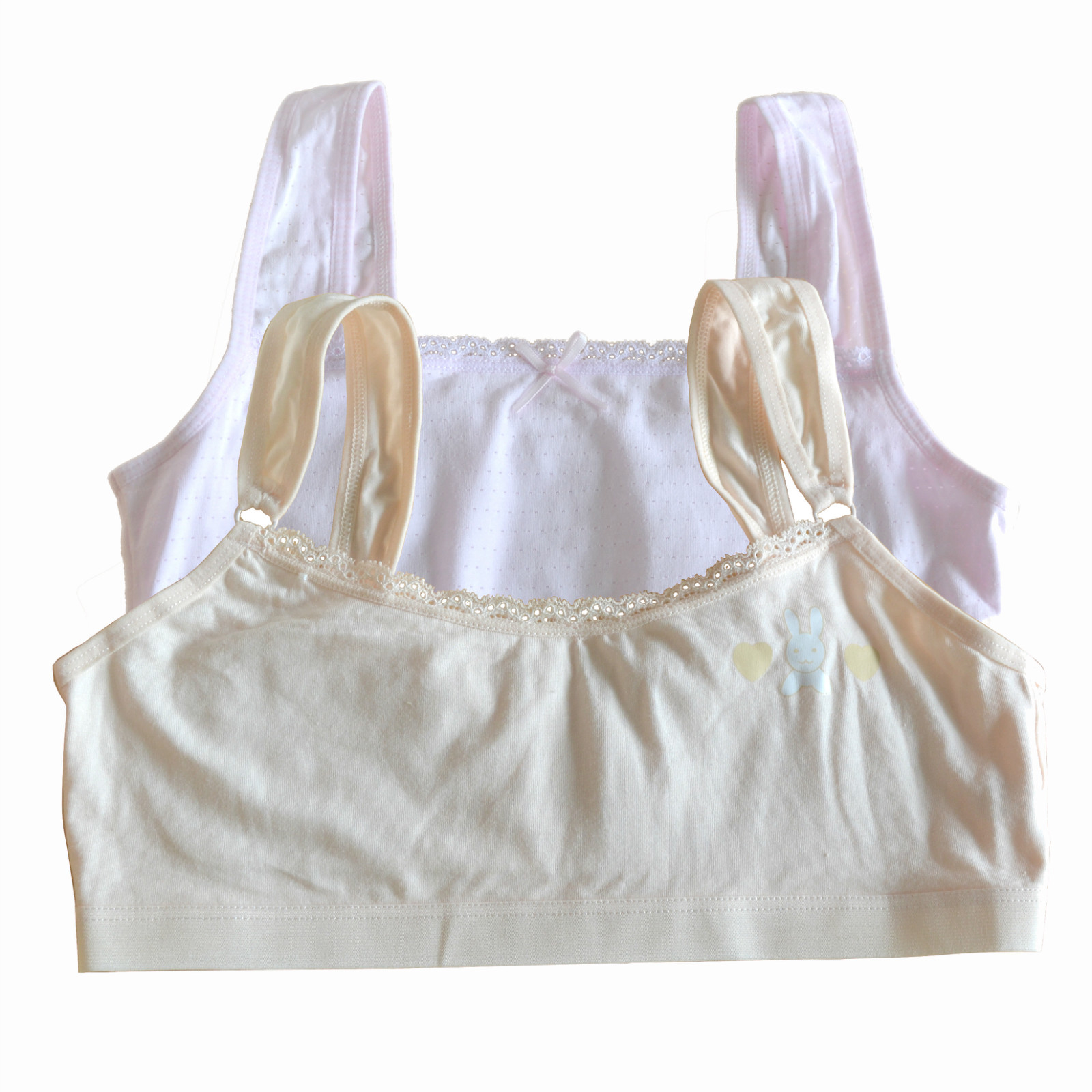 Girls in the big children's underwear small vest development period students 13 years old children 10 junior high school students 12 bra 14 tube top 15