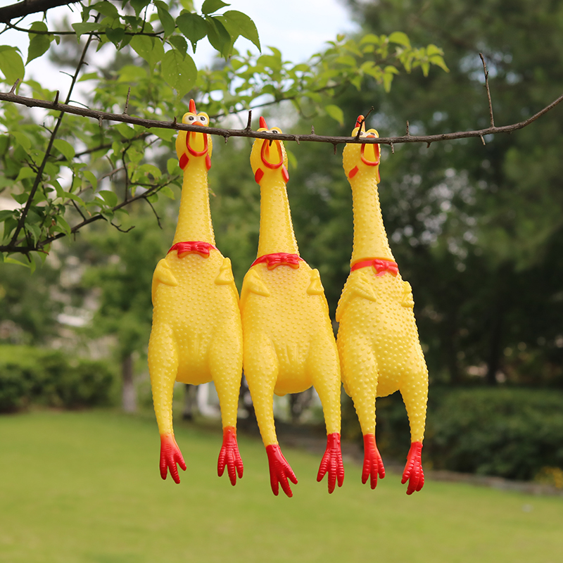 Dog voice puzzle screaming screaming chicken toy chicken desperate chicken bite-resistant pet dog supplies toy puppy teddy