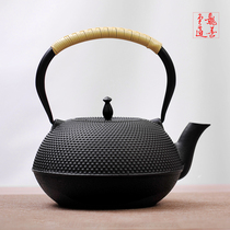 Dragon and good hall iron jug cast-iron jug without coating iron teapot Japanese iron jug southern old iron jug teapot raw iron jug