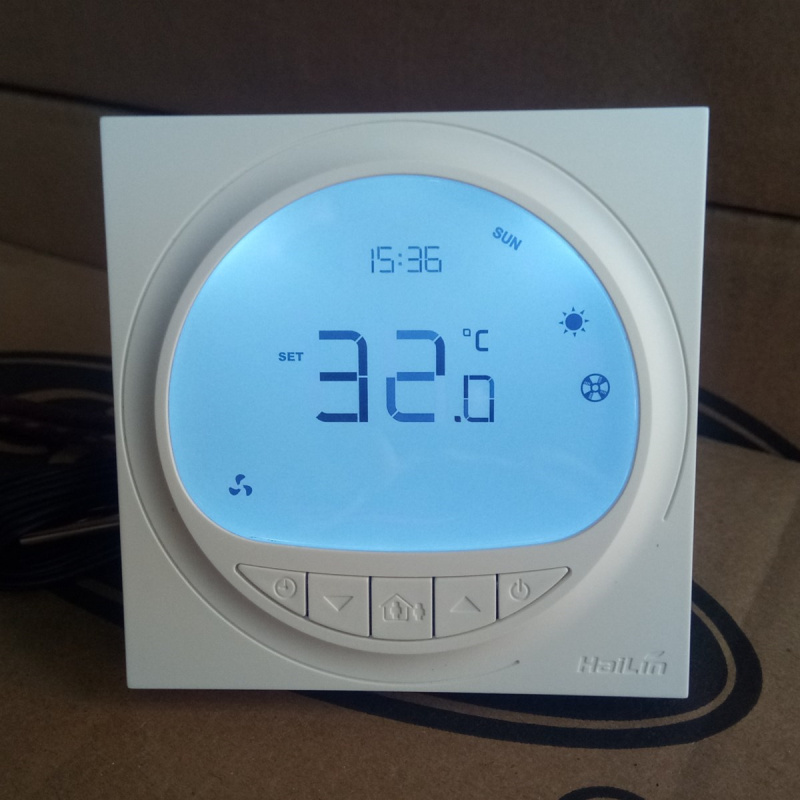 Hailin circulating pump temperature controller HL2027W-T4 wall hanging furnace floor heating heat pump switch HL2008W-T4