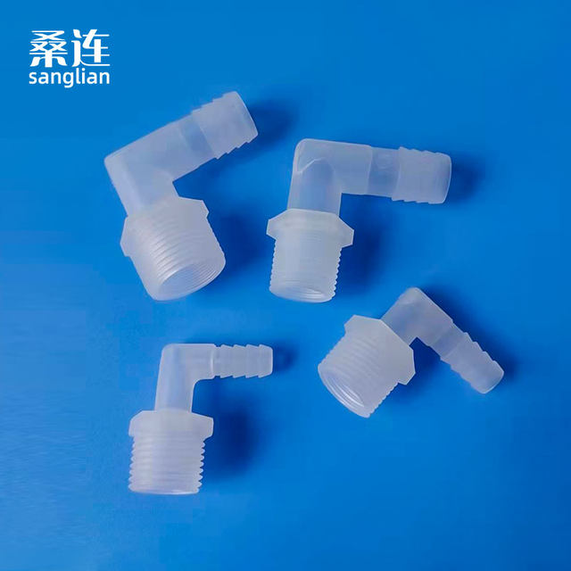 Plastic elbow pagoda joint hose adapter waterproof 1 ນາທີ 2 ນາທີ 4 ນາທີ 6 ນາທີ threaded elbow