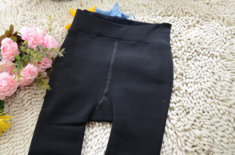 Shun Xin thực sự siêu mềm mại tăng cường nhung dày áp lực chân và quần quần 8617 quần lửng bước chân mùa thu và mùa đông phụ nữ tất chân
