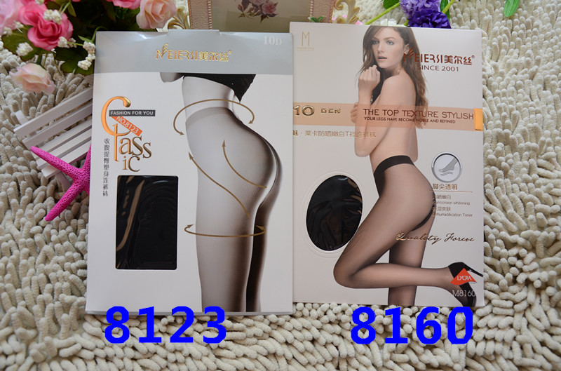 Myers nhung siêu mỏng tummy hip pantyhose áp lực stovepipe 10D 8123 vớ siêu mỏng