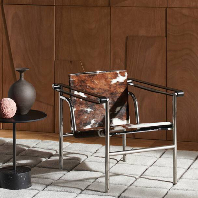 Lc1 Basulin Chair Designer Medieval Simple Guest Chair Negotiation Chair Bauhaus Cobey Armchair
