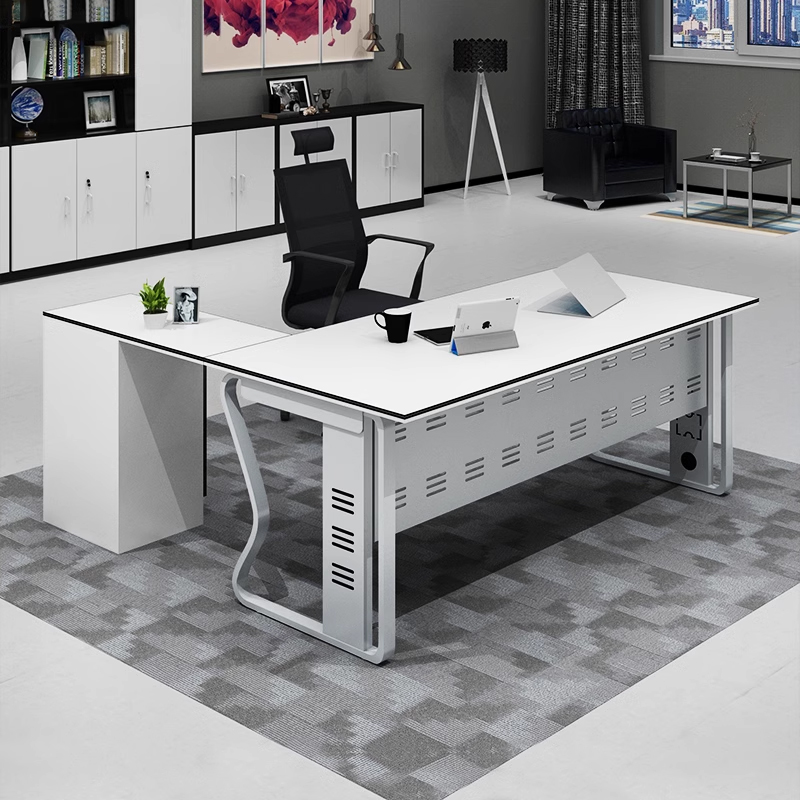 Office Furniture Solo Fashion Boss Table Modern Minima Desk Manager Table Manager Table Desk Desk Staff Table-Taobao