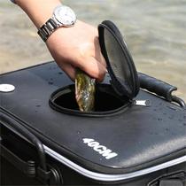 Fishing box fishing bucket live fish bucket eva thickened live fish box fish bucket folding fish bucket fishing supplies