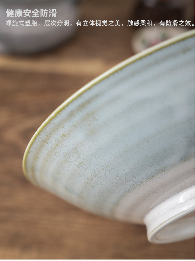 Meinung'm household the plants flower bowls plates ceramic tableware portfolio suits for sushi plate steamed bowl of soup bowl