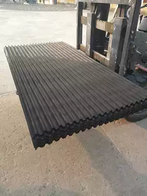 Shanxi waveform asphalt waterproof board Waveform asphalt tile Symphony wavy large corrugated ceramic sense three-dimensional
