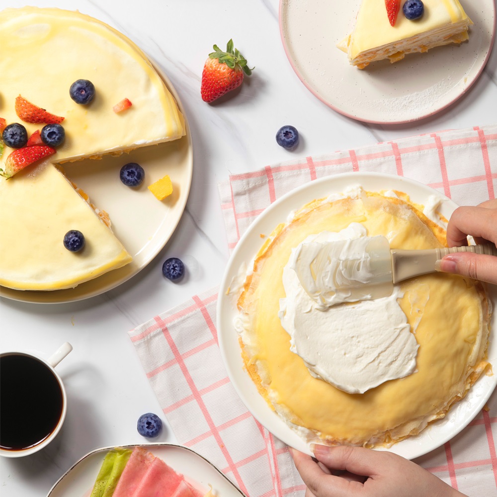 bear pancake machine household spring roll skin pancake machine pancake machine