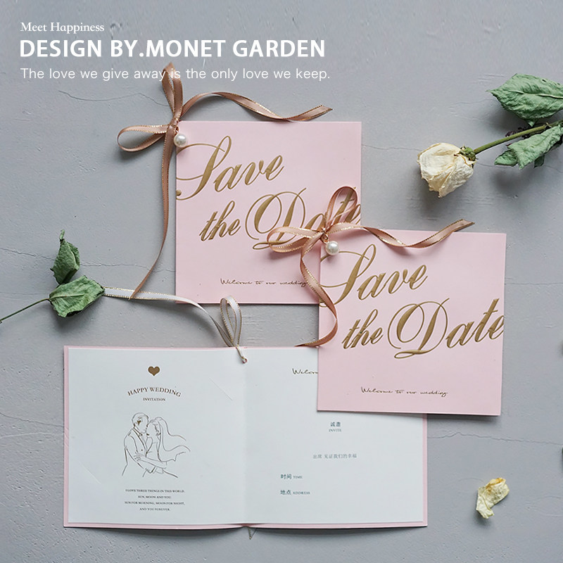Invitation to Cambodia Wedding Invitation Post 2023 Wedding Wedding Wedding Celebration Online Red style Customized Creative Eurostyle High-end ins Senson-Taobao