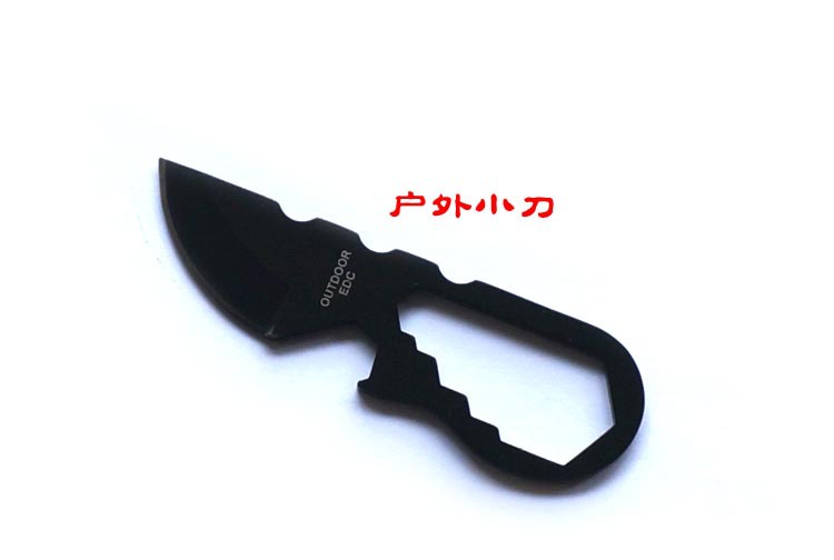  EDC Three Multi-function Combination Tools Unpacking Knife Crowbar Screwdriver Key Hanger Carry-on Pocket Equipment
