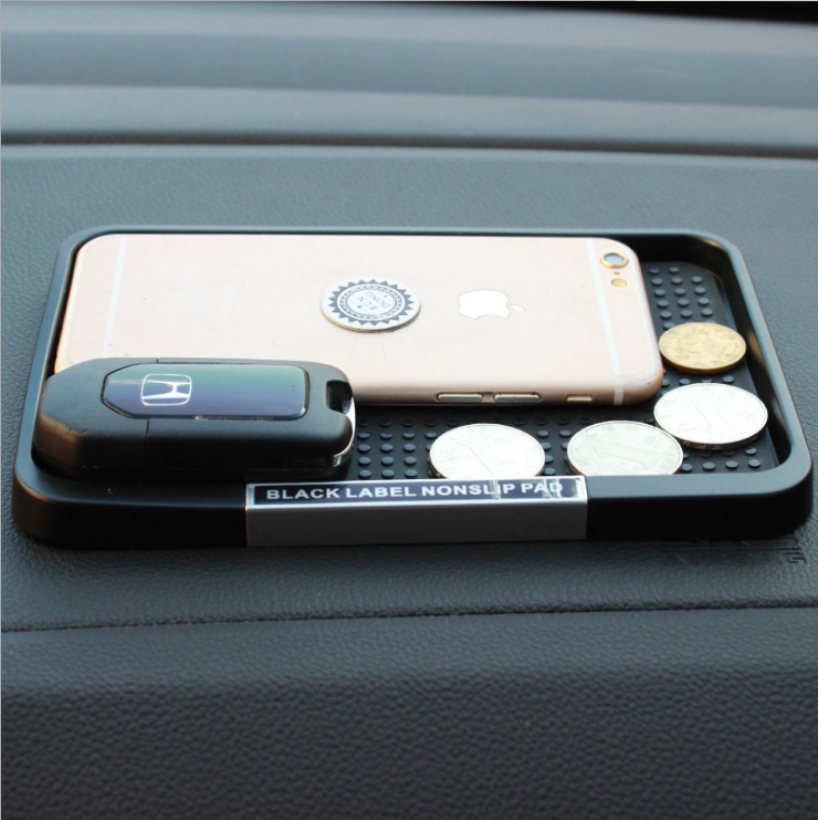 Car non-slip mat High temperature resistant car mobile phone jewelry car ornaments Central control instrument panel Silicone car storage mat