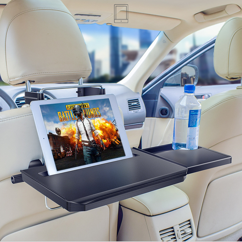 Car Dining Table Car Inner Tablet Pc Rack Folding Table Board Notebook Fixing Bracket Rear Seat Rear Row Table