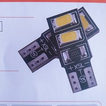 T10 insert 12v24v truck super bright width light colorful bubble 12V car led reading light license plate light top