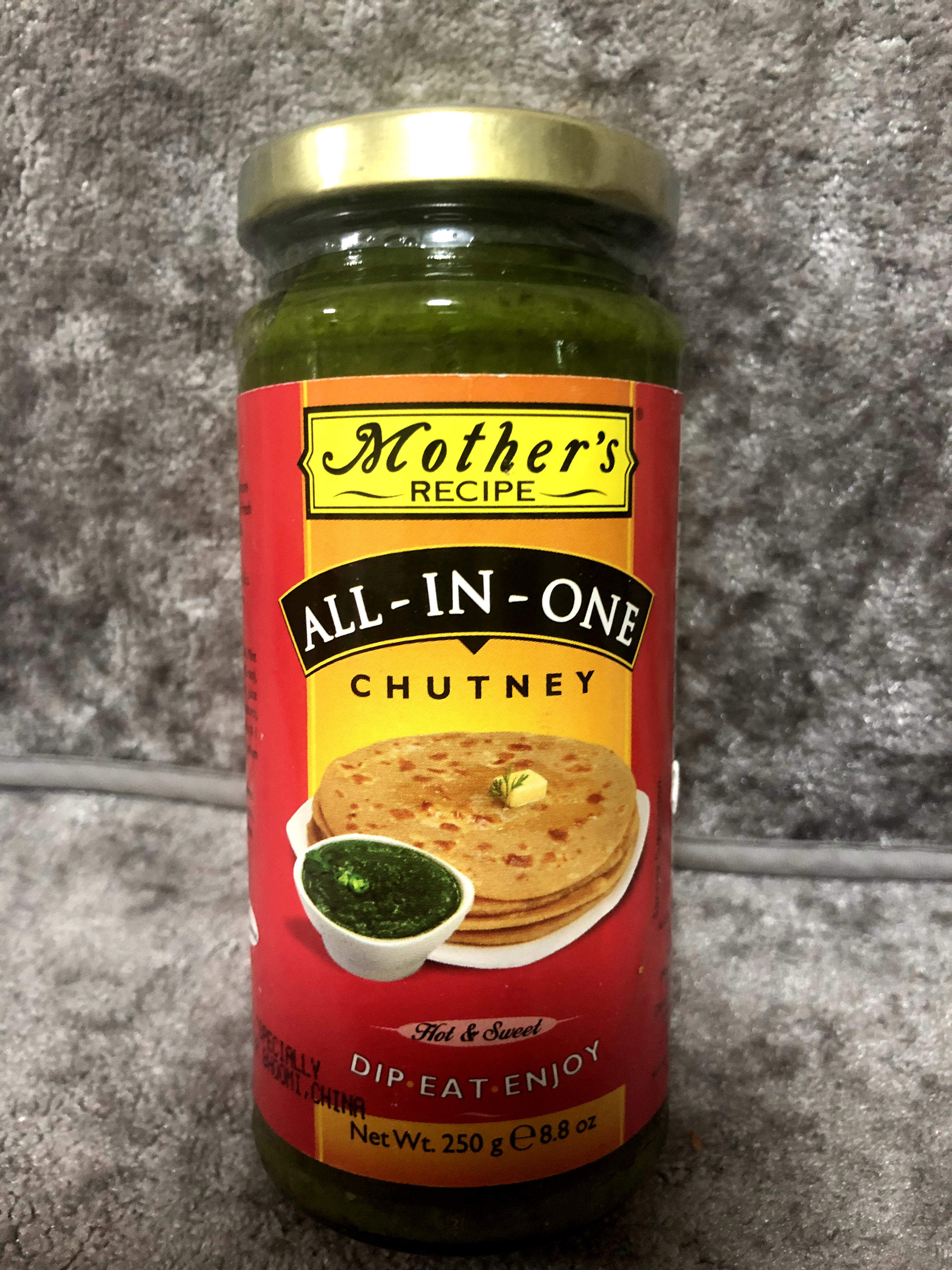 ALL IN ONE CHUTNEY 250G Indian Curry Sauce