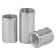 Extended nut 304 stainless steel cylinder thickening and heightened welded screw joint connecting nut column m4m5m6m8