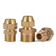 External wire expansion PC connector copper pipe direct bell mouth pipe connector 1/2/3/4 branch expansion 6/8/10/12mm