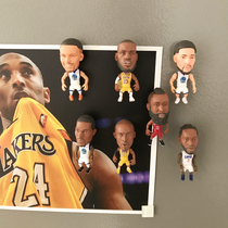 3D Cubist NBA star Cosby James Curry Harden Durant Doll Creative Magnetic Fridge Sticker