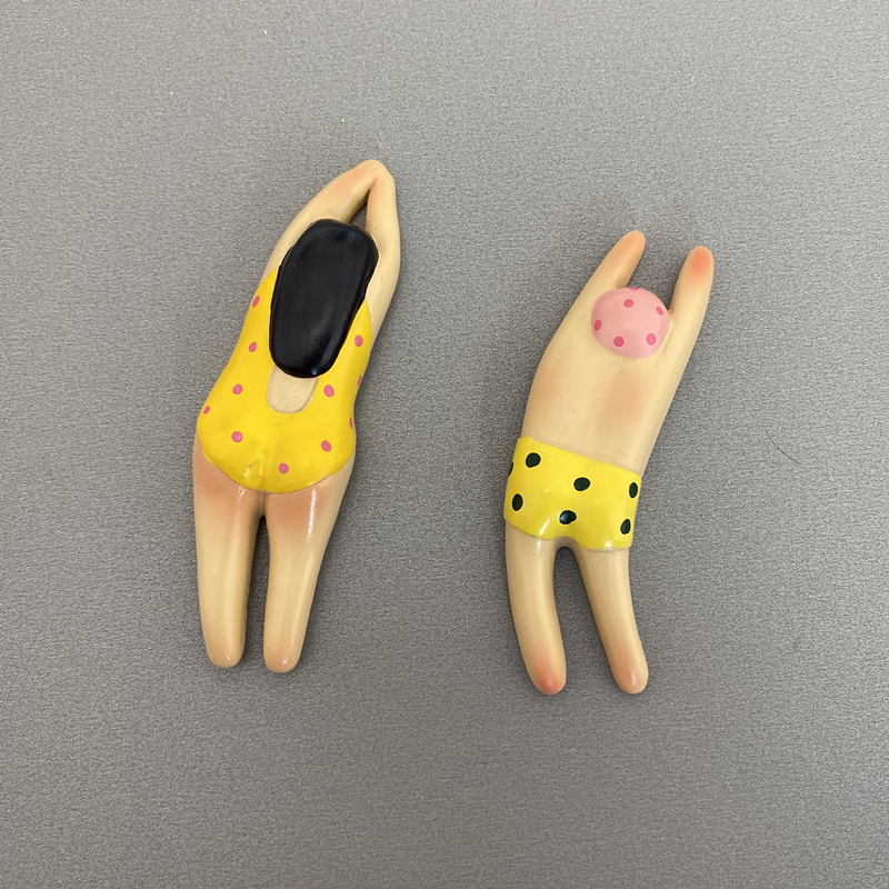 (4) Ins Cute Nets Red Solid Creative Holiday Swimming Beach Boys Girls Resin Magnetic Ice