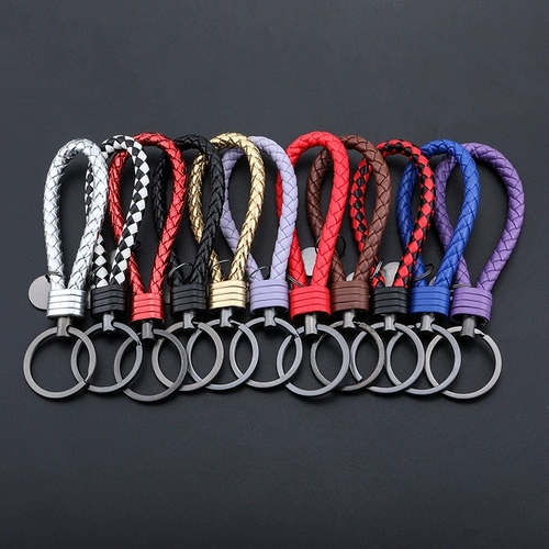 Плетеный креативный брелок подходит для мужчин и женщин ручной работы, делается под заказ