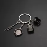 Маленький комплект, рюкзак, шлем, брелок, 98 карат