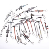 Модель оружия Fortnite, подвеска, ракетная установка M4, кирка AWM, брелок со шрамом, штурмовая винтовка