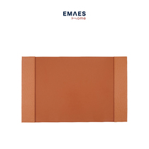 EMAES desk mat multi-color model room study Hotel anti-scratch soft leather writing pad desk pad decoration