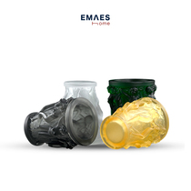 EMAES light luxury Nordic decorative crafts multi-color Cup restaurant small vase mural cup glazed cup ornaments