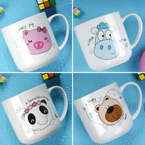 Childrens mouthwash Cup cartoon Cup tooth bowl baby mouthwash Cup cute child ceramic home brush toothbrush cup