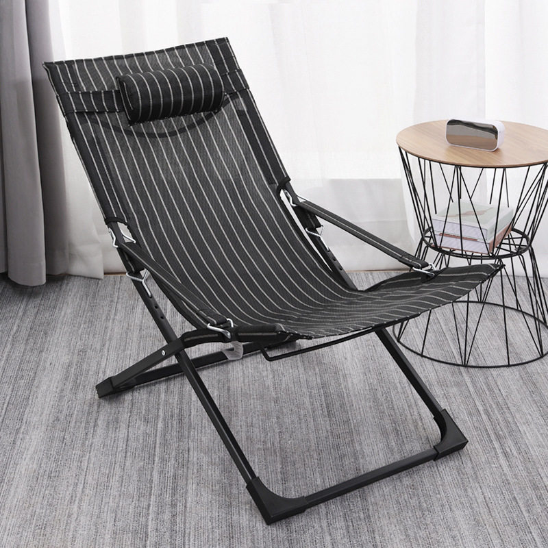Mulinsen lunch break recliner Office single nap folding chair Balcony Home backrest Small lazy portable