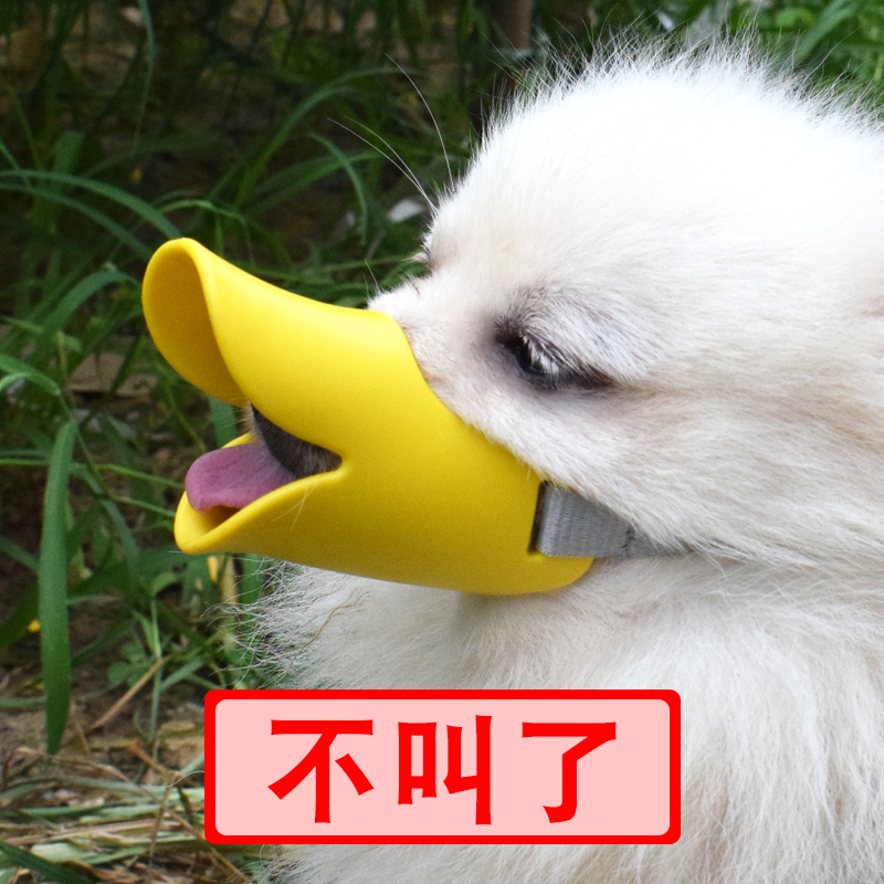 Dog duckbill sleeve anti-bite called Eating Mouth Hood Stop can drink water Mask Teddy Kirky Small Puppies God