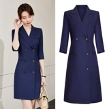 Цветное элитное платье, приталенный корсет, юбка для работы, городской стиль