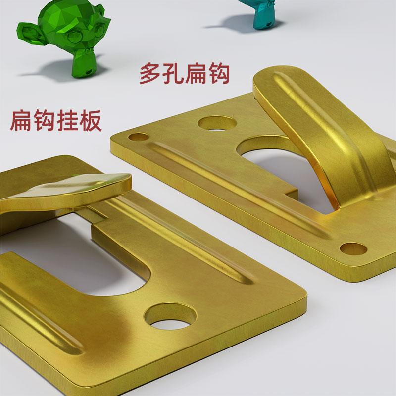 Electric water heater hook bracket prototype sample special hanging piece pendant invisible installation hanging shelf water heater hanging plate