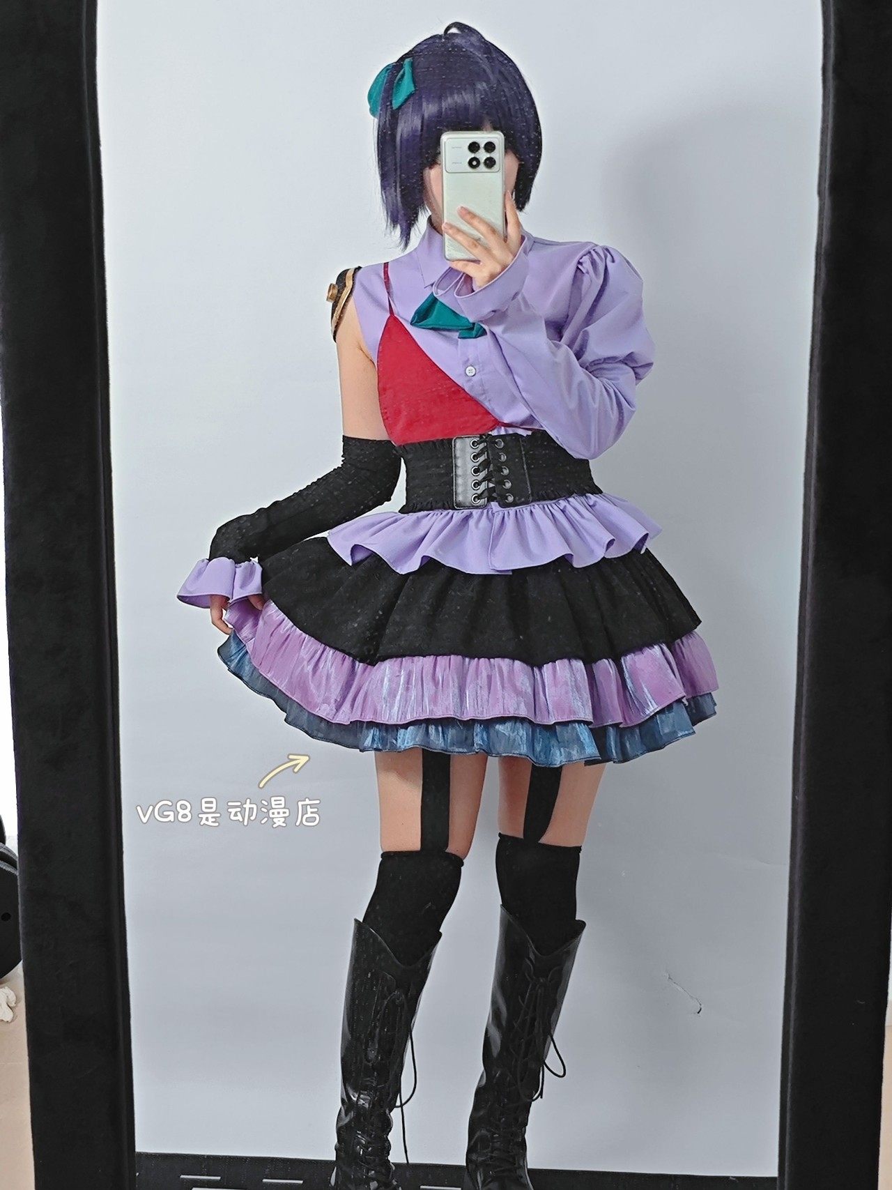 vG8 小鸟游六花cos服 校园祭cosplay动漫女生裙中二病也要谈恋爱 真香预警！_Cosplay女装_淘宝游戏网
