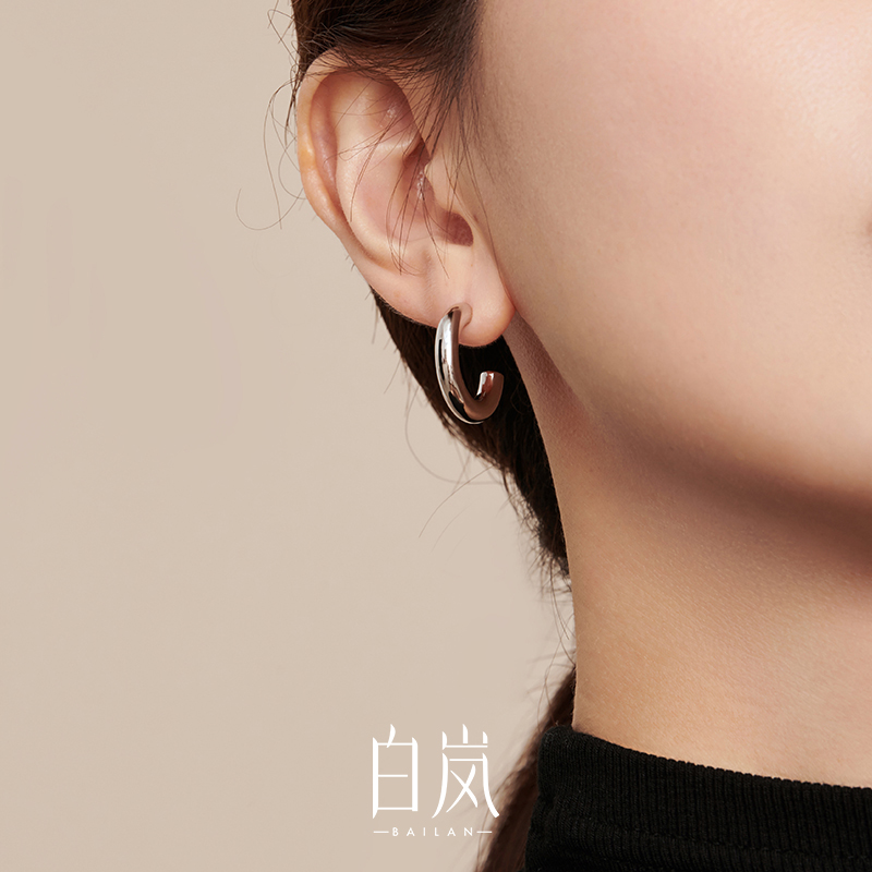 925 pure silver earrings female designs light luxury earrings spring and summer temperament ear accessories ED2044