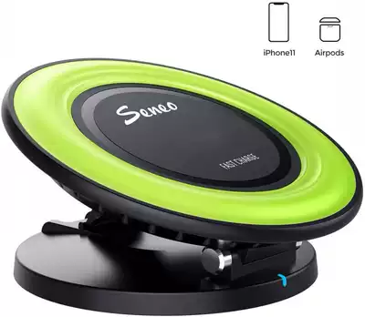 Amazon sells seneo bracket type wireless charger 10w high-power non-slip bracket with charger
