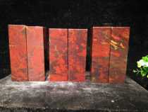 Guilin Longsheng natural jade Guilin chicken blood jade seals 3 pairs single seal specifications: 5*5*15cm (1)