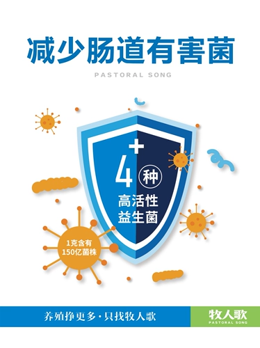 Пробиотики кишечника с хорошим кишечником, скотом, укрытием, курицей, уткой, птицеводством, разбавленными препаратами для регулирования придельи для желудочно -кишечного тракта.