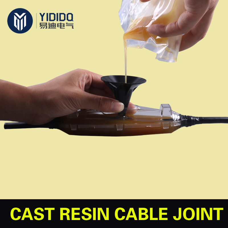 Cast resin straight-thrugh joint MM11 resin cable joint Note rubber-coated wire box-Taobao