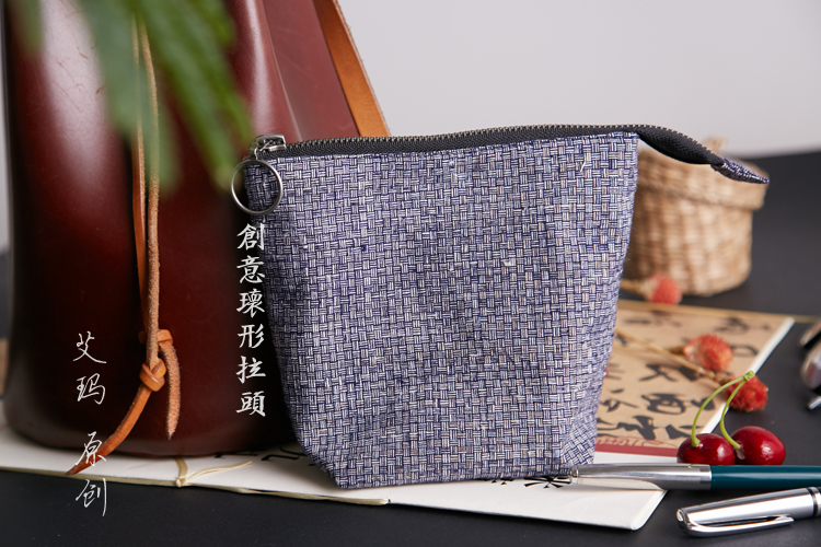 cáp dữ liệu túi Pouch cho sạc điện kỹ thuật số U đĩa đa chức năng đi lại máy tính xách tay di động vải handmade - Lưu trữ cho sản phẩm kỹ thuật số túi đựng tai nghe airpods 2
