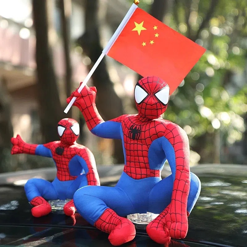 Spider-Man Car Ornaments, Car, Motorcycle, Electric Vehicle Exterior Accessories, Personalized Roof Decoration Dolls