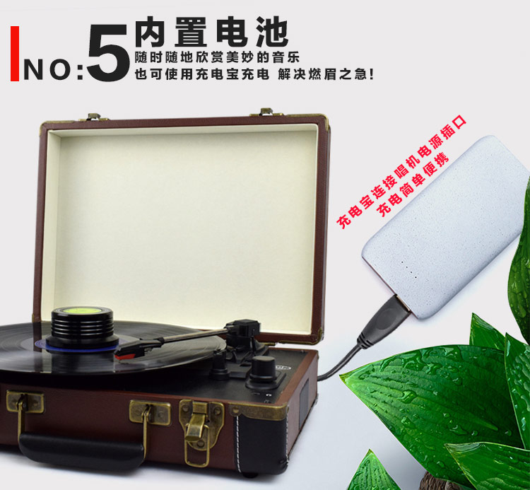 đầu đọc đĩa than giá rẻ Máy ghi âm vinyl ghi âm cầm tay retro cầm tay máy ghi âm cổ điển Đài phát thanh phòng khách châu Âu U đĩa Bluetooth âm thanh - Máy hát 	đầu đĩa than micro dd8