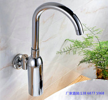 Fully automatic induction faucet infrared household dish basin faucet single cold and hot Medical smart hand sander