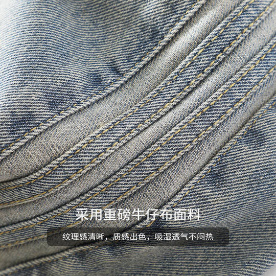 Black Jeans for Men, Spring and Autumn 2025 New Style, Loose Fit, Straight-Leg Pants for Teenagers, High Street American Style Trendy Brand Cargo Pants