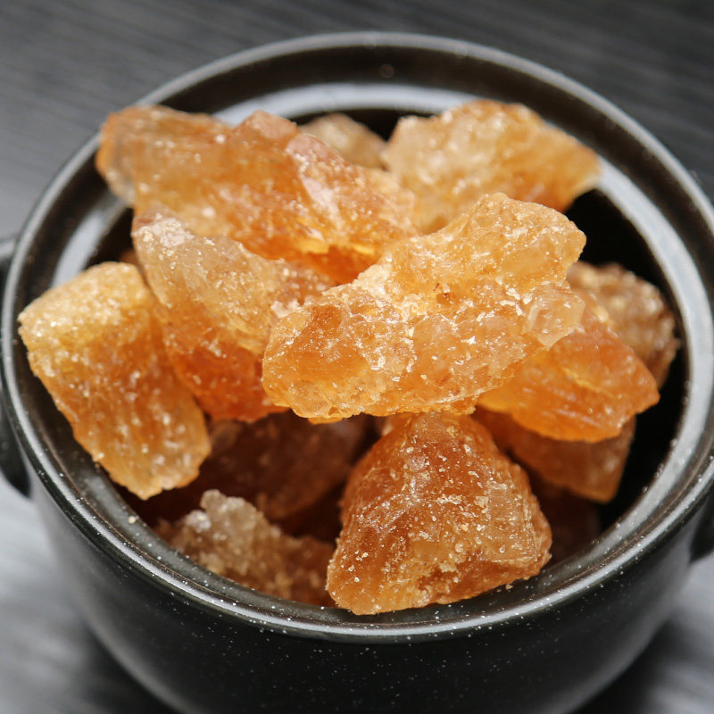 Ai's Home Farmhouse Yellow Rock Sugar Handmade Old Rock Candy Soil Rock Candy 500g