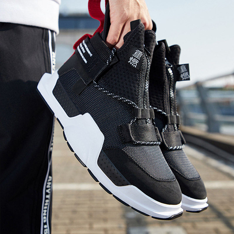 Li Ning Enlightenment 2 mid-top casual shoes rekindle catwalk models retro trend breathable sneakers agbp028