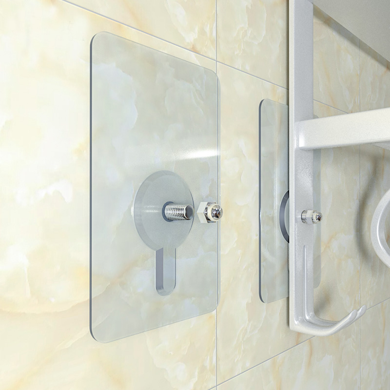 Nail-free screw paste Strong non-marking adhesive Powder room screw paste hole-free adhesive suction cup nail-free hook