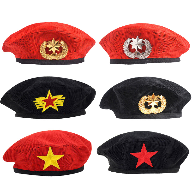 Dance Performance Hat Children Spring Summer Breathable Children Performance Hat Black Mesh Berehat Men's Belehat Tide